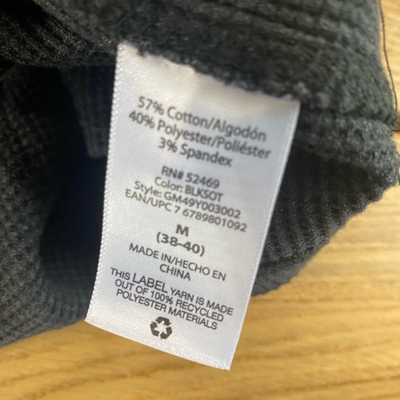 George Gray Thermal Long Sleeve Shirt Size M - Picture 6 of 6